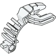 Large Figure Weapon, Disk Throwing Arm (Tohunga) / White