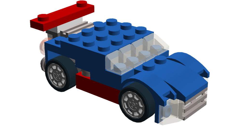 Lego 31027 Blue Racer Rokkie Edition
