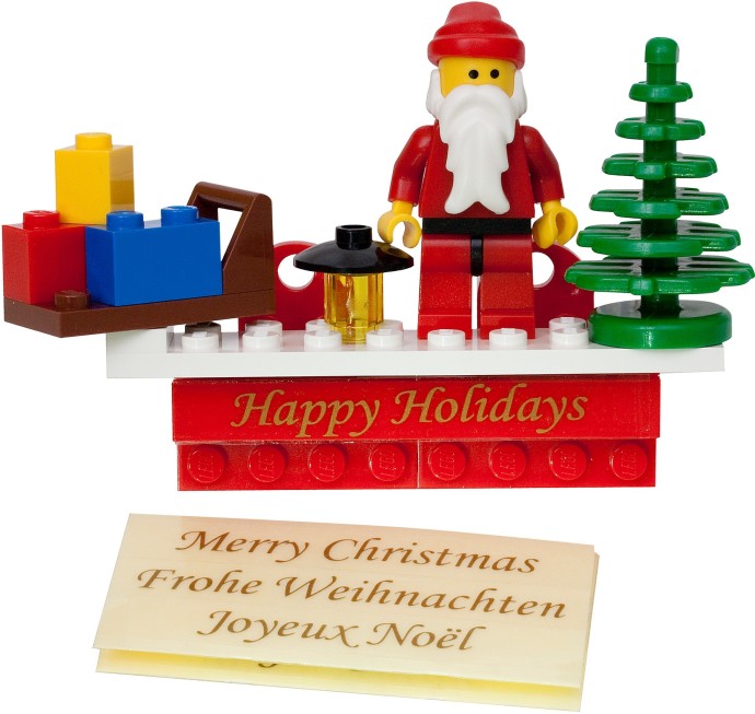 Lego Holiday Magnet