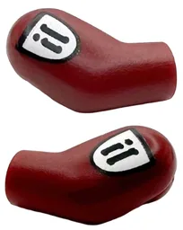Arm, (Matching Left and Right) Pair with Black and White SW Kaminoan Emblem Pattern / Dark Red
