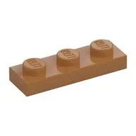 Plate 1 x 3 / Medium Nougat