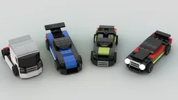 Car pack #4 (1:55 scale)
