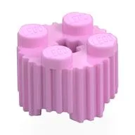 Brick Round 2 x 2 [Grill] / Bright Pink