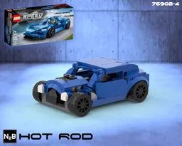 Hot Rod LEGO 76902 alternative build 4