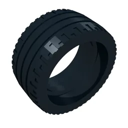 Tyre 24 x 12 Low Profile / Black