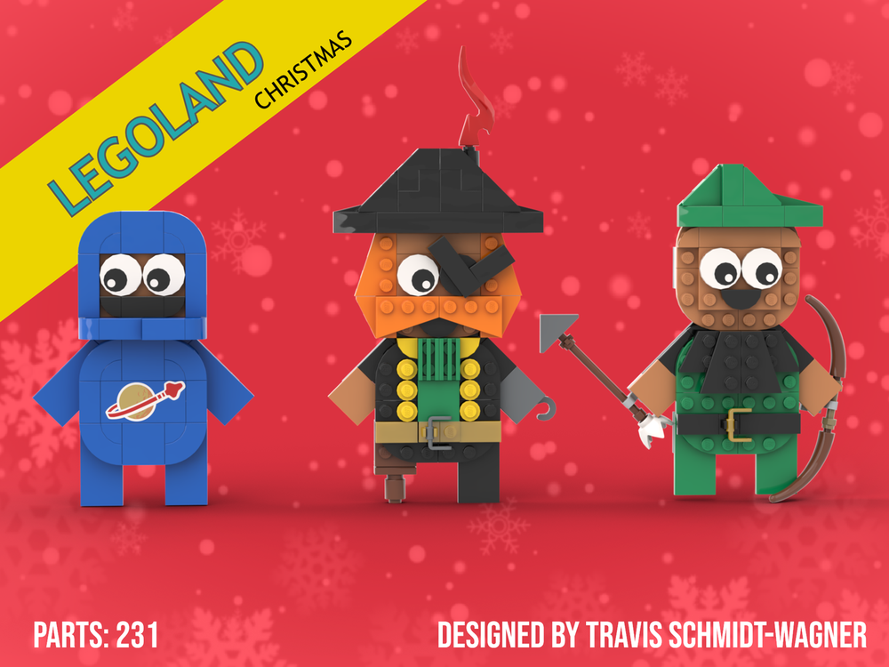 Lego 40642 Modification- Classic Gingerbread Ornaments