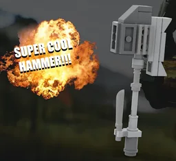 Super awesome and cool gravity hammer