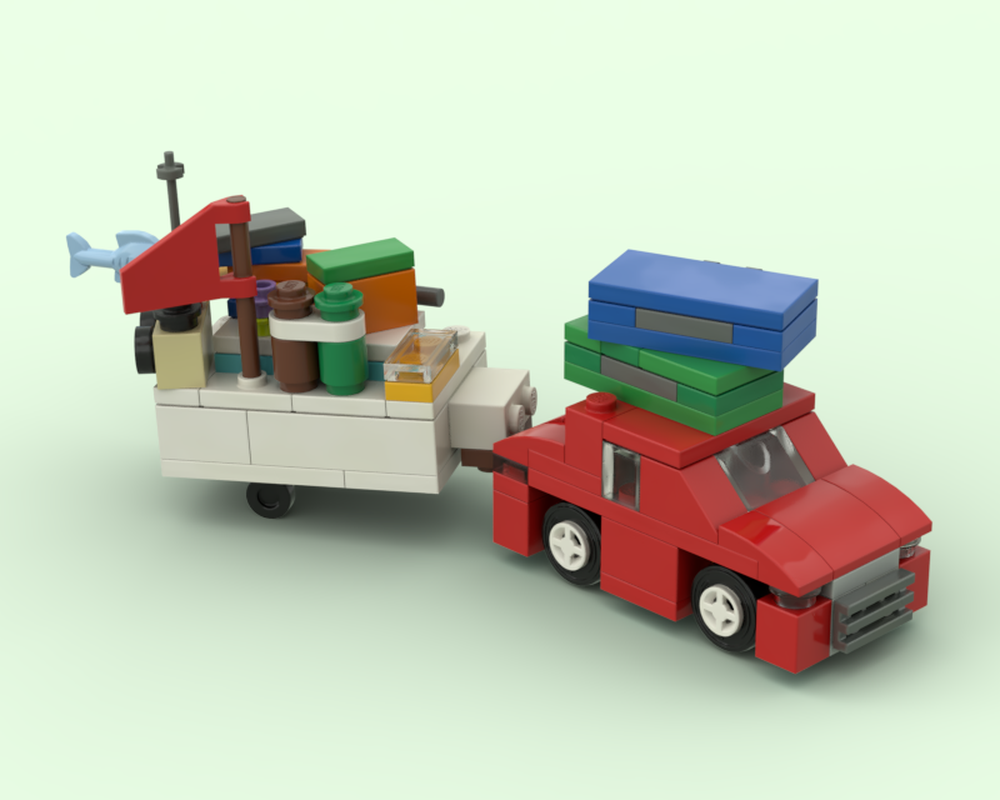 Lego Holiday Car