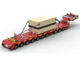 10 Axles Semi Low Loader Trailer