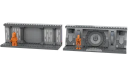 Clone Wars Hallway Minifigure Stands