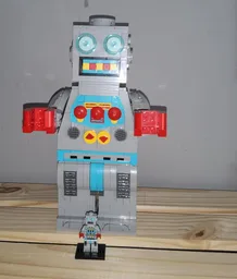 Up-Scaled Clockwork Robot