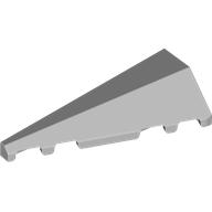 Lego Brick Wedged, Sloped 2 x 5 Left / Light Bluish Gray