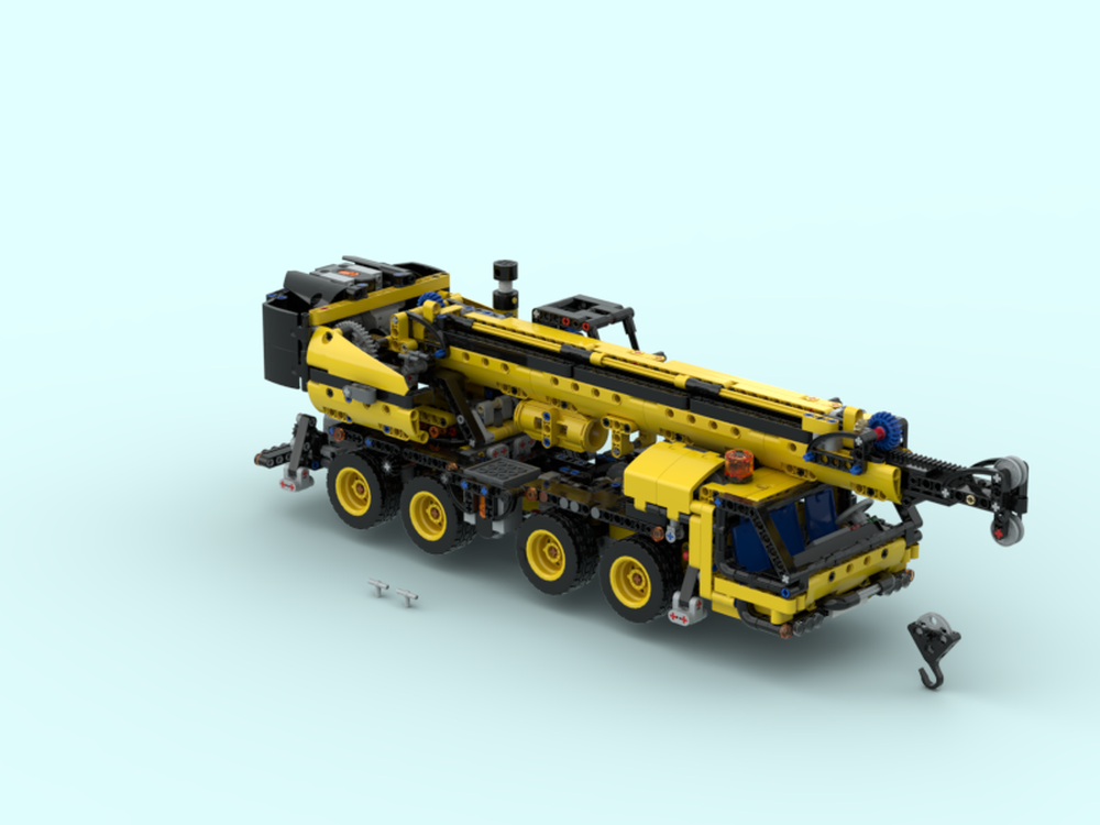 Lego Modified 42108 PF IR with pneumatic
