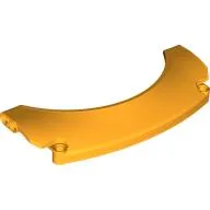 Technic Panel Car Mudguard Arched 15 x 2 x 6, Arched Top / Bright Light Orange
