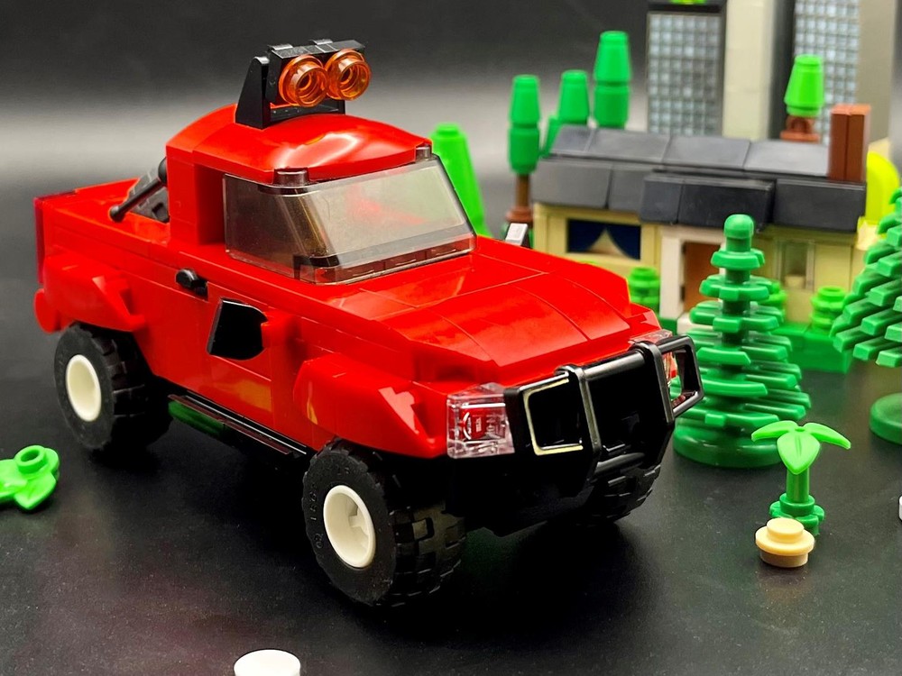 Lego 5-Wide Built Tough F-150 Raptor