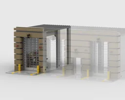 Left Engine Bay - Modular Fire Station