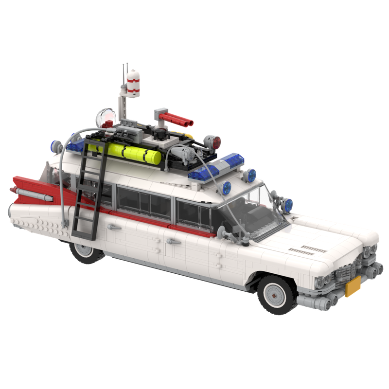 Lego ECTO-1, 1984, Stickered Door version