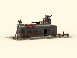 The Last Stop - Post Apocolypse Diorama