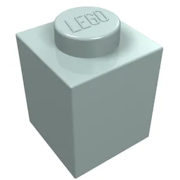 Brick 1 x 1 / Light Aqua