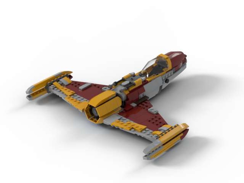 Lego Shin Hati's Starfighter from 75364 Modification