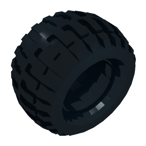 Lego Tyre Technic Power Puller / Black