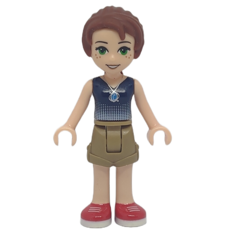 Lego Emily Jones in Dark Tan Shorts
