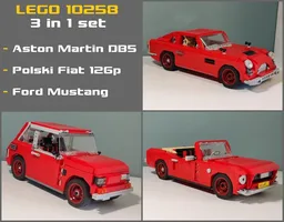 10258 3 alternative models in 1 set