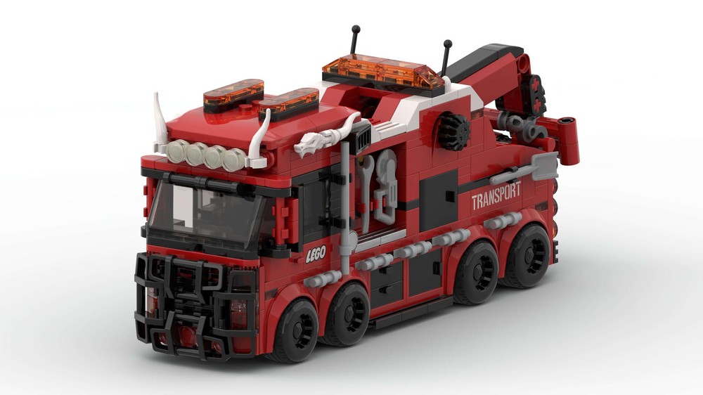 Lego Emergency recovery truck