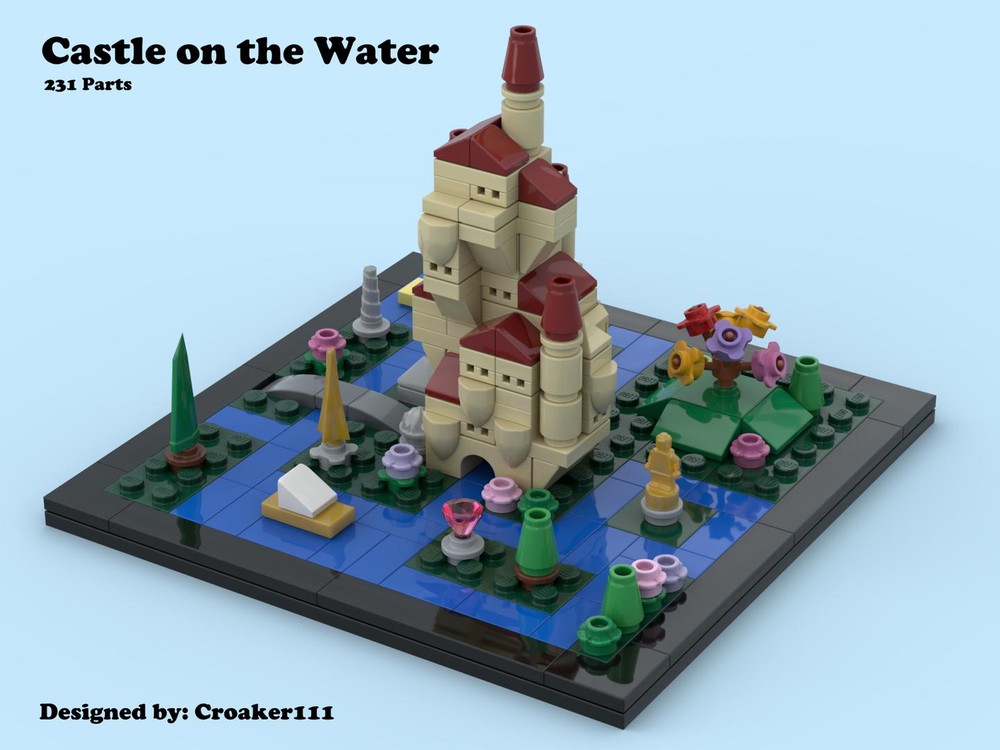 Lego Castle on the Water