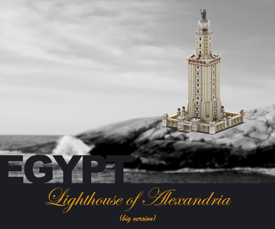Lego Pharos - Lighthouse Of Alexandria