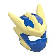 Wrap with Bright Light Yellow Spikes / Blue