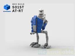 501st AT-RT - Minifig Scale