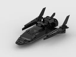 Black Space Ship