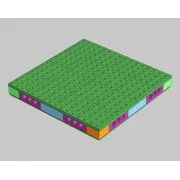 16x16 MILs Base with Electrical Access