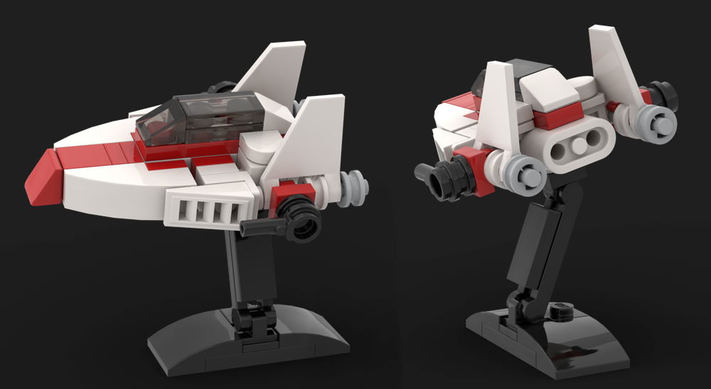 Lego A-Wing - Micro Scale