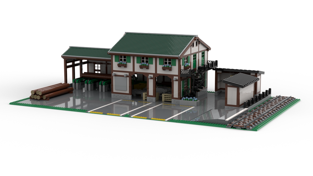 Lego Lumber Mill