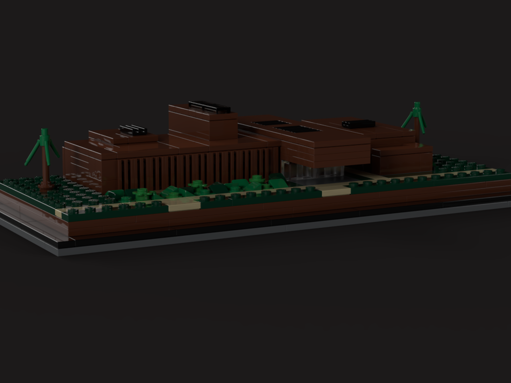 Lego Musée Soulages Microscale