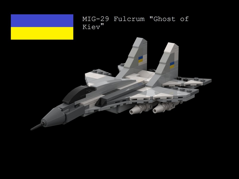 Lego MiG-29 Fulcrum "Ghost of Kiew"
