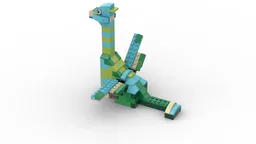 10698 Azure Green Dragon