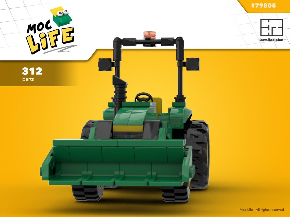 Lego John Deere 4000 series