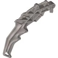 Large Figure Weapon Claw, Barraki Carapar Claw Half / Pearl Light Gray
