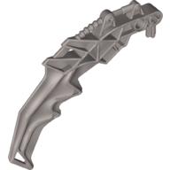 Lego Large Figure Weapon Claw, Barraki Carapar Claw Half / Pearl Light Gray