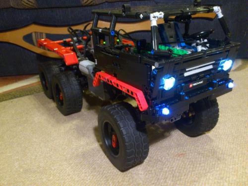 Lego 6x6 trial truck