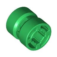 Wheel 8 x 9 with Hole Notched for Wheels Holder Pin / Green