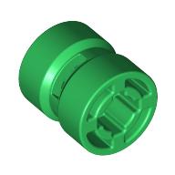 Lego Wheel 8 x 9 with Hole Notched for Wheels Holder Pin / Green