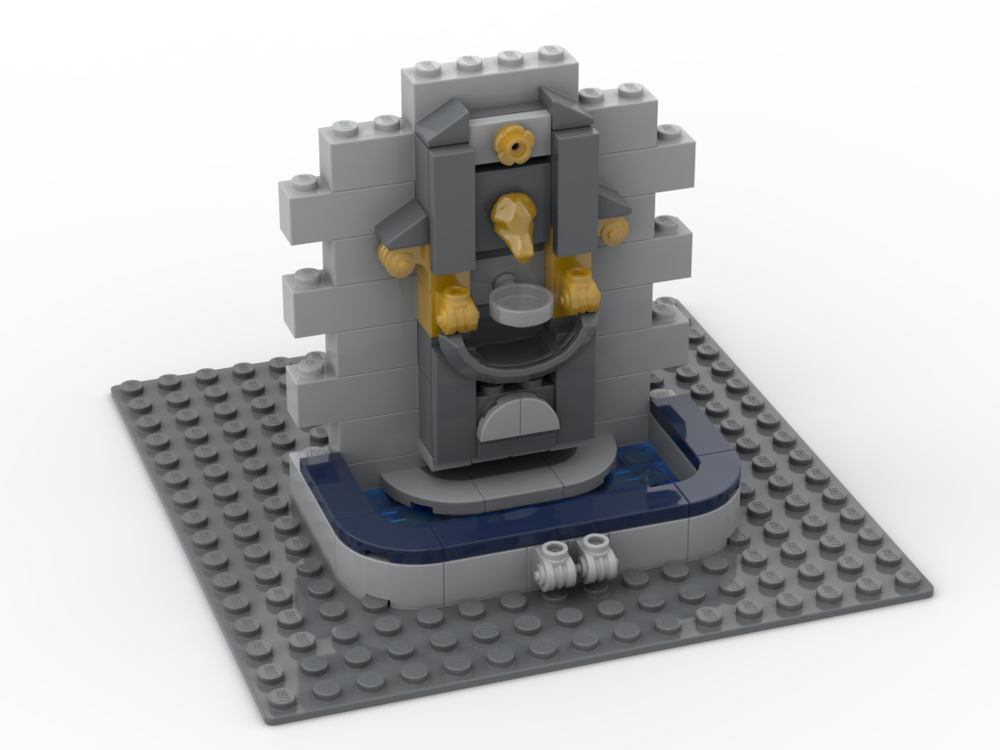 Lego City Fountain