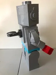 Up-Scaled Clockwork Robot