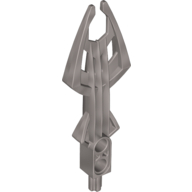 Lego Large Figure Weapon Staff, Rahkshi Staff of Disintegration (Guurahk) / Pearl Light Gray