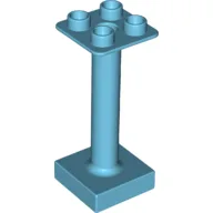 Duplo Support / Umbrella Stand with Square Base (fits 92002) / Medium Azure