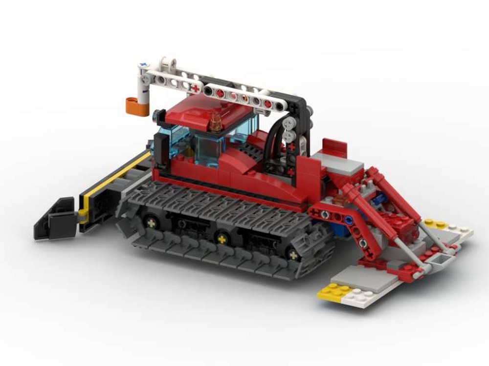 Lego Snow groomer Modification